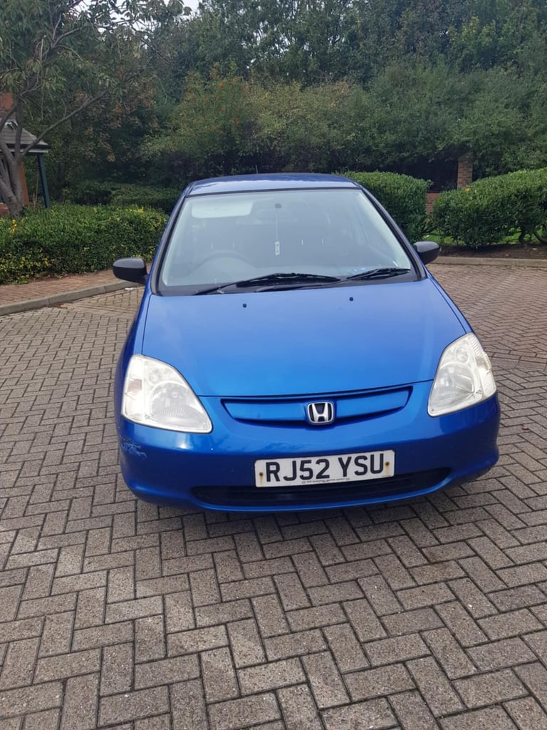 Honda, CIVIC, Hatchback, 2002, Manual, 1396 (cc), 5 doors