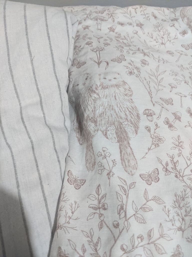 FREE - 2x double duvet covers 