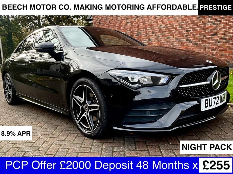 image for 2022 Mercedes-Benz CLA 1.3 CLA180 AMG Line (Premium) Coupe 7G-DCT Euro 6 (s/s) 4dr COUPE Petrol A...