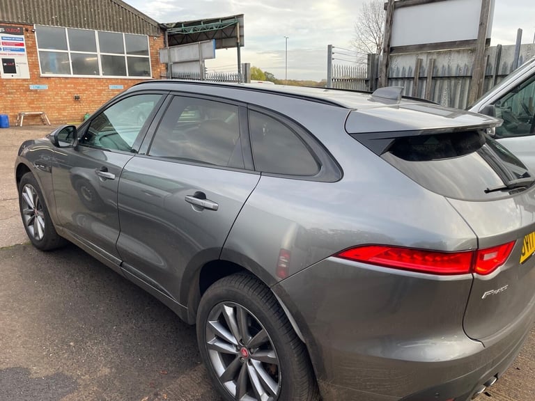 2017 17 JAGUAR F PACE R SPORT D180 2.0 AWD AUTOMATIC GREY EURO 6 180BHP