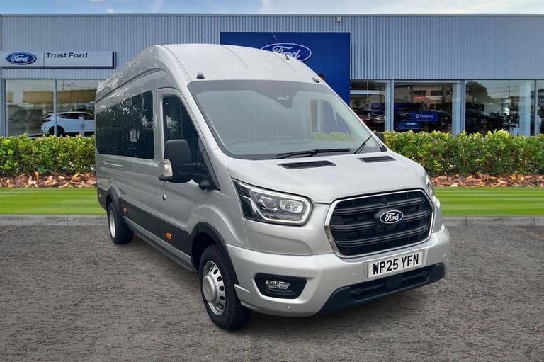 2025 Ford Transit 2.0 EcoBlue 165ps H3 17 Seater Limited Auto [Nav] MINIBUS DIESEL Automatic