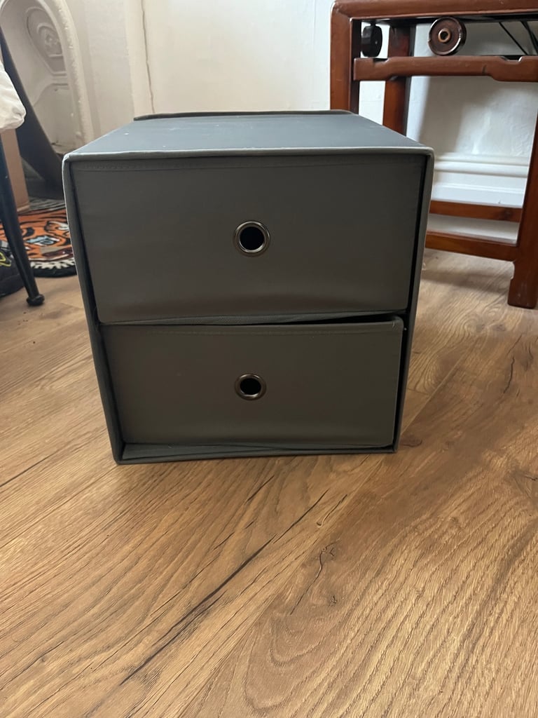 image for IKEA small fabric drawers