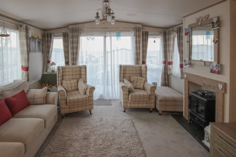 ABI Westwood 2017 static caravan sited at Allhallows, Kent. Private sale