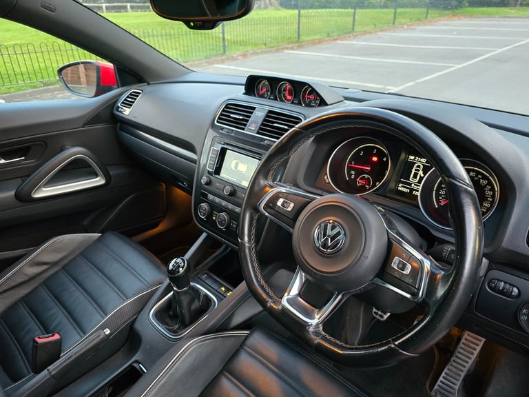 2015 VW SCIROCCO 2.0 GT TDI DIESEL COUPE PANORAMIC ROOF F/S/HISTORY 1 P/OWNER