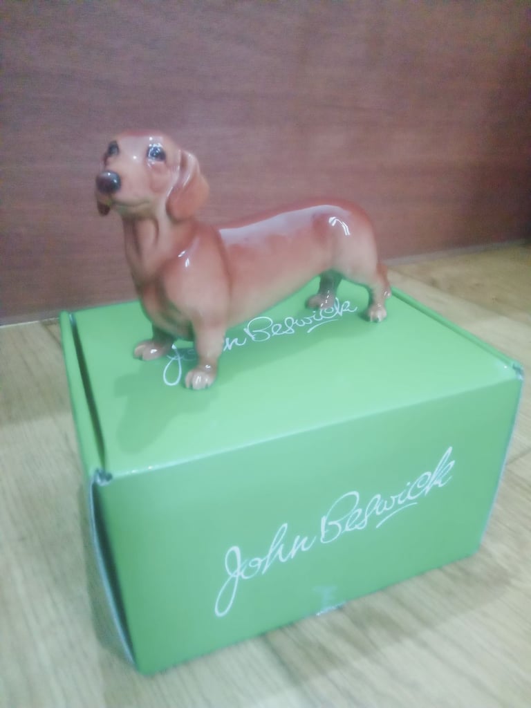 John Beswick Red Dachshund