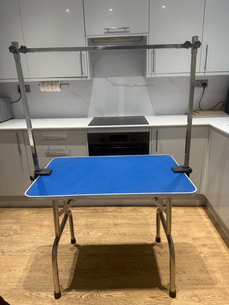 Dog grooming table 