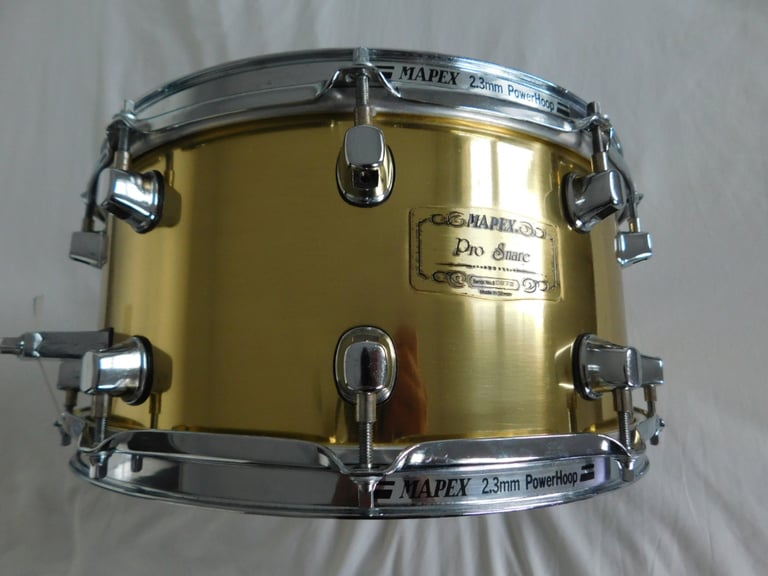 MAPEX PRO SNARE DRUM - BRASS - 14 X 6.5 - HEAVY DRUM