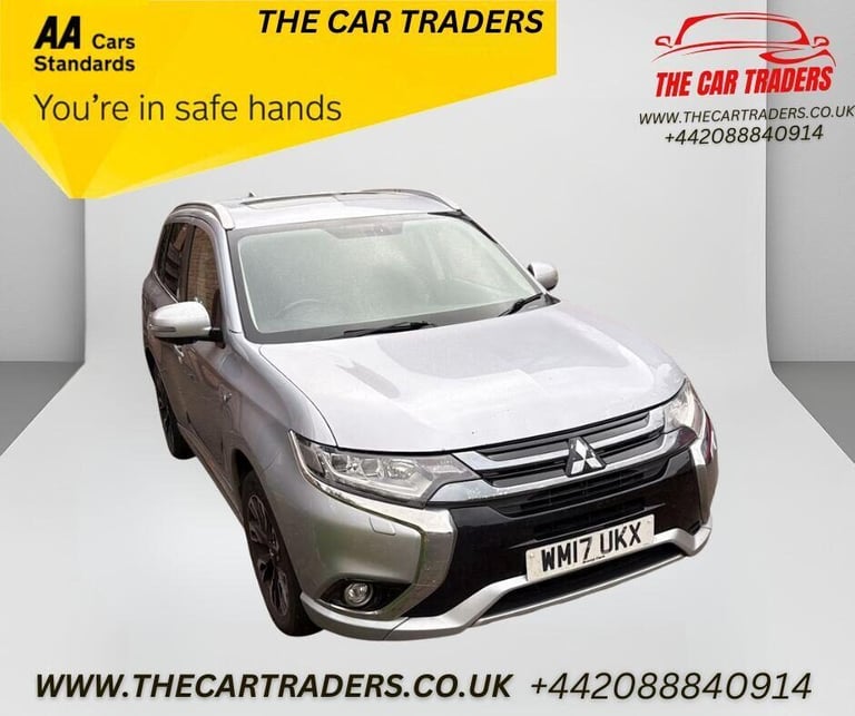 image for 2017 Mitsubishi Outlander 2.0h 12kWh 4h SUV 5dr Petrol Plug-in Hybrid CVT 4WD Euro 6 (s/s) (200 p...