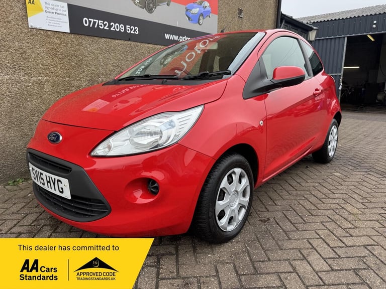 2015 Ford Ka 1.2 Edge Euro 5 (s/s) 3dr HATCHBACK Petrol Manual