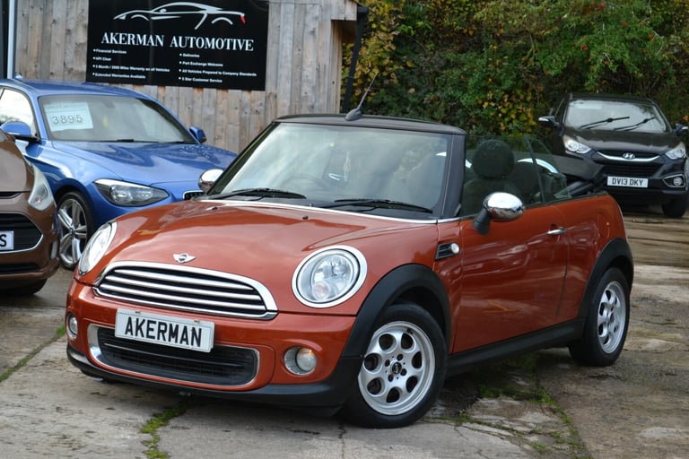 2011 MINI Convertible 1.6 One 2dr CONVERTIBLE Petrol Manual