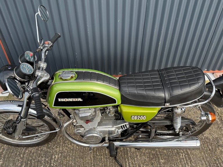 Honda, CB200, 1976, 198 (cc) Vintage / Historic Motorbike Motorcycle