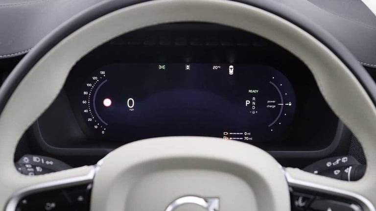 2025 Volvo XC90 T8 AWD PHEV Ultra Dark (Blond, Sunroof, Bowers &amp; Wilkins, 360 Camera) ESTATE ...