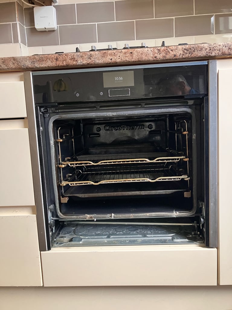 Neff oven slide and hide