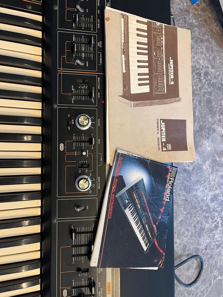 Roland Jupiter 4 vintage synthesiser 