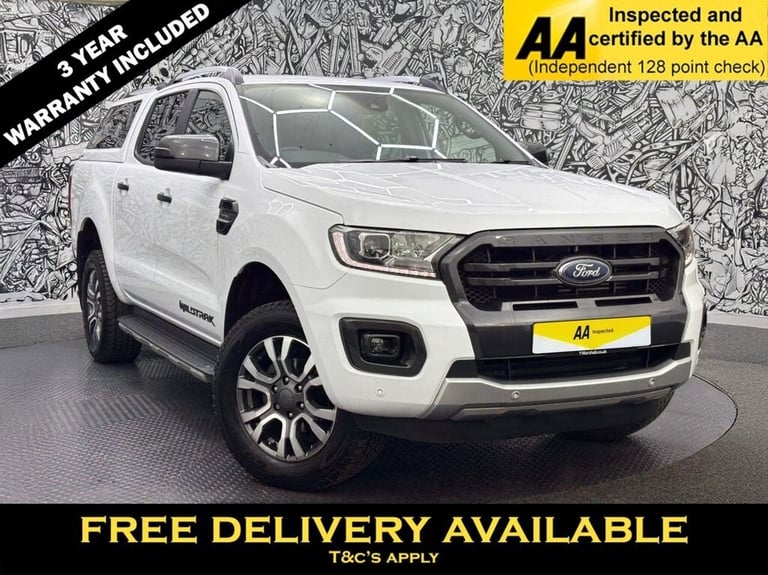 image for 2022 Ford Ranger 2.0 EcoBlue Wildtrak Pickup Double Cab 4dr Diesel Auto 4WD Euro 6 (s/s) (21 PICK...