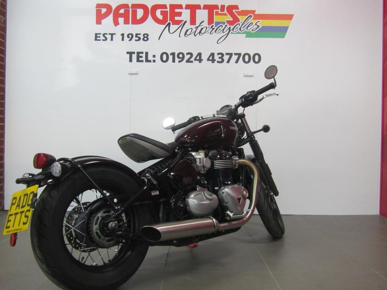 2018 Triumph Bonneville Bobber