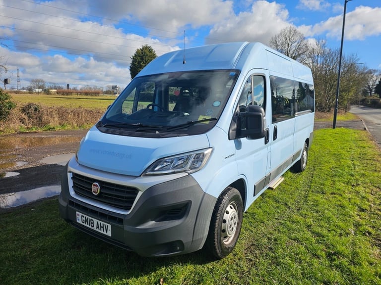 FIAT DUCATO MAXI 15 SEATS EURO 6 ULEZ 1 OWNER CHARITY BUS NO VAT MOT 02/26  