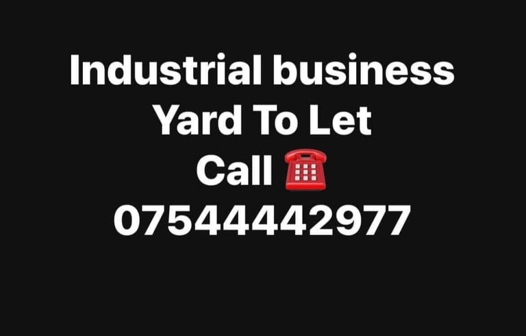Industrial business yards to let Midlothian 