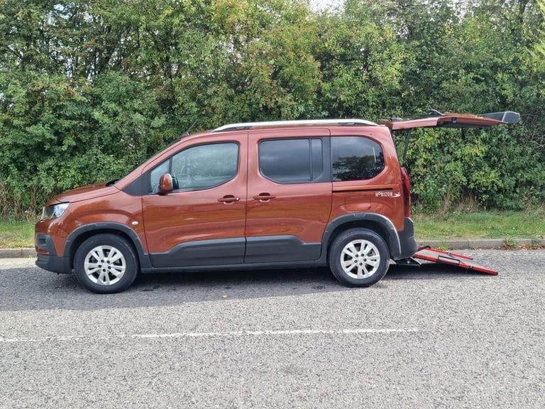 2019 Peugeot Rifter 3 Seat Wheelchair Accessible Disabled Access Vehicle WAV  MPV Diesel Manual