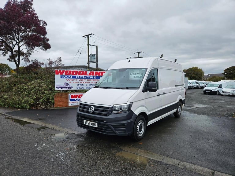 2021 ON 21 PLATE VOLKSWAGEN CRAFTER CR35 TRENDLINE TDI 140BHP MWB DIESELVAN ULEZ