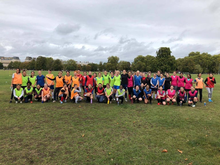 BEGINNERS ACADEMY FOR LADIES WOMENS FOOTBALL SOCCER