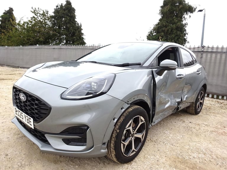 2025 25 REG FORD PUMA ST-LINE DAMAGED REPAIRABLE SALVAGE