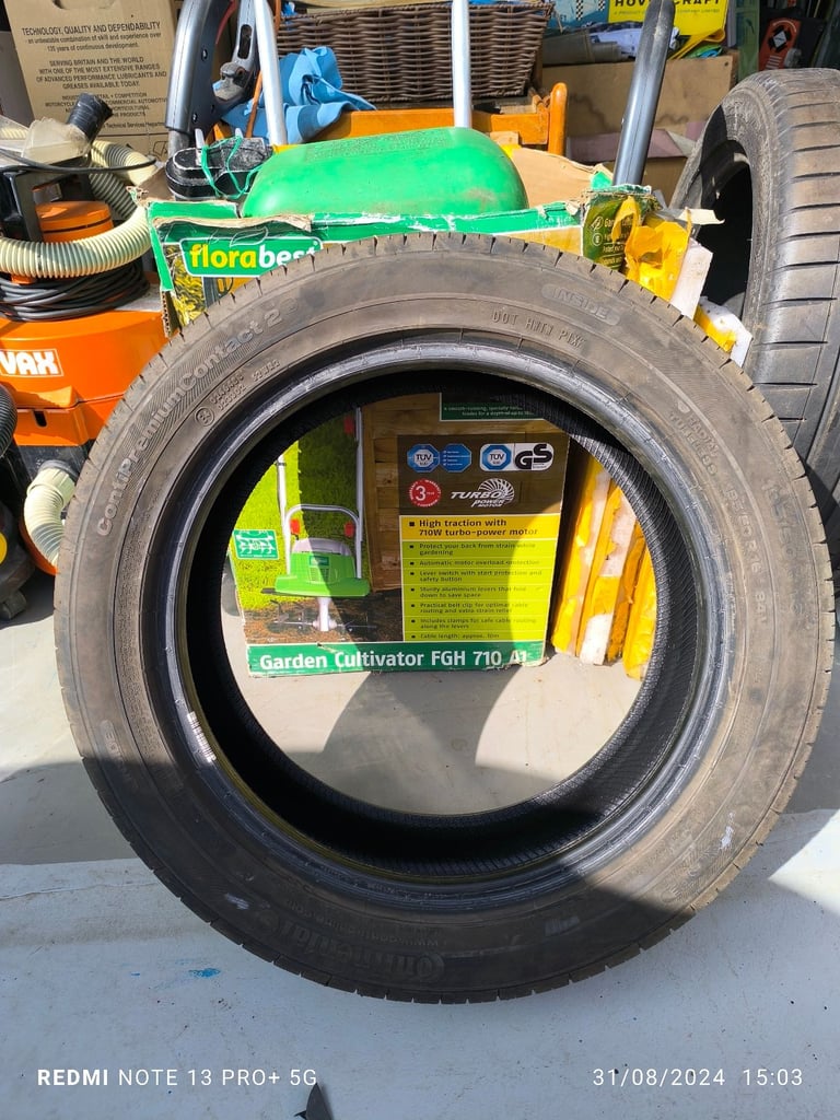 2 x Continental 195/50 R16 - Part worn