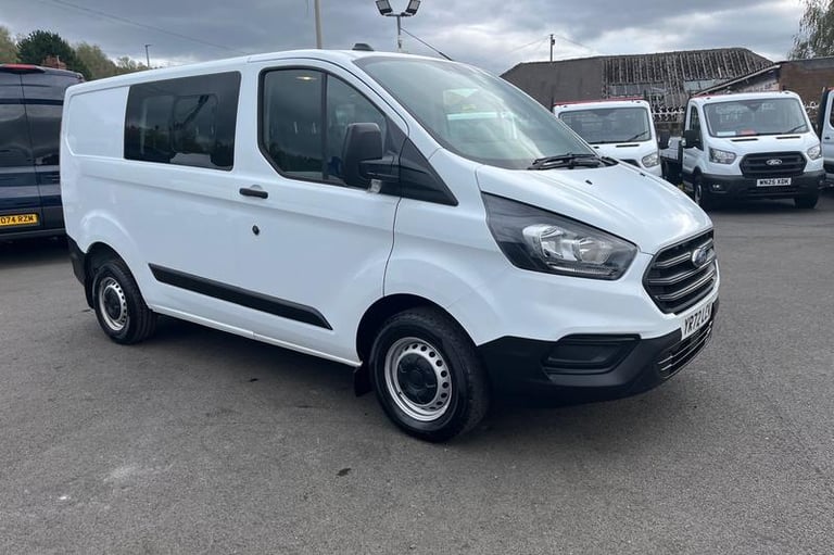 2023 Ford Transit Custom 300 Leader L1 SWB Double Cab FWD 2.0 EcoBlue 105ps Low Roof BLUETOOTH WI...
