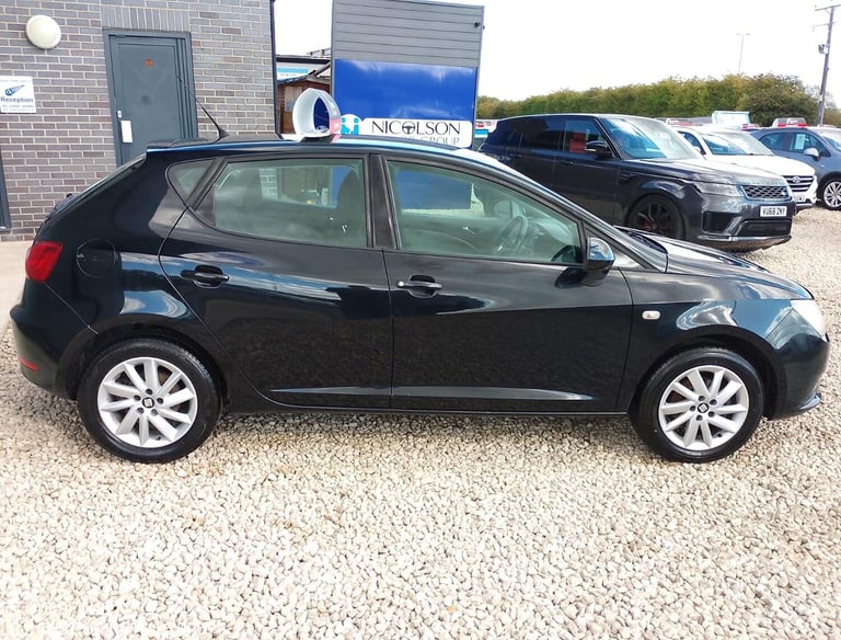 SEAT IBIZA 1.4 SE Black Manual Petrol 2013
