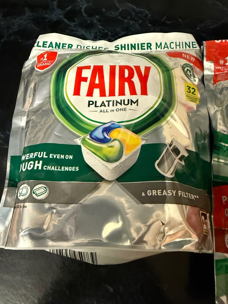 Fairy Platinum Plus All In One Dishwasher Tablets