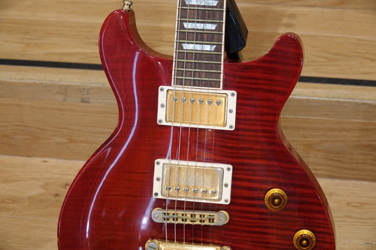 Gibson Les Paul Double Cutaway Standard Plus Top Red Hot Tamale
