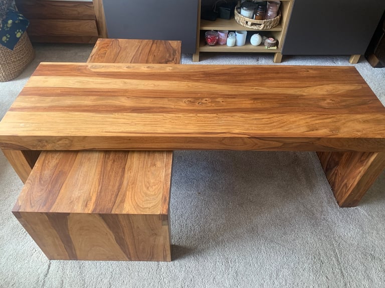 Marks and Spencer mango wood furniture set