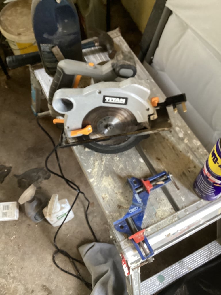 image for Titan circular saw, boxed.