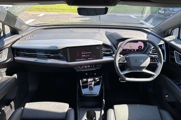 2025 Audi Q4 e-tron 250kW 55 Quattro 82kWh Black Edition 5dr Auto ESTATE ELECTRIC Automatic
