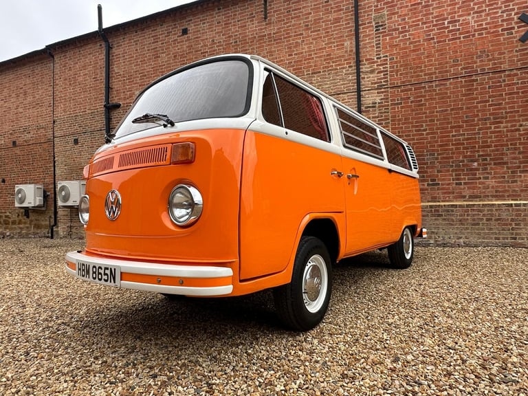 1975 Volkswagen T2 Bay Window Camper. Last Owner 17 Years. 
