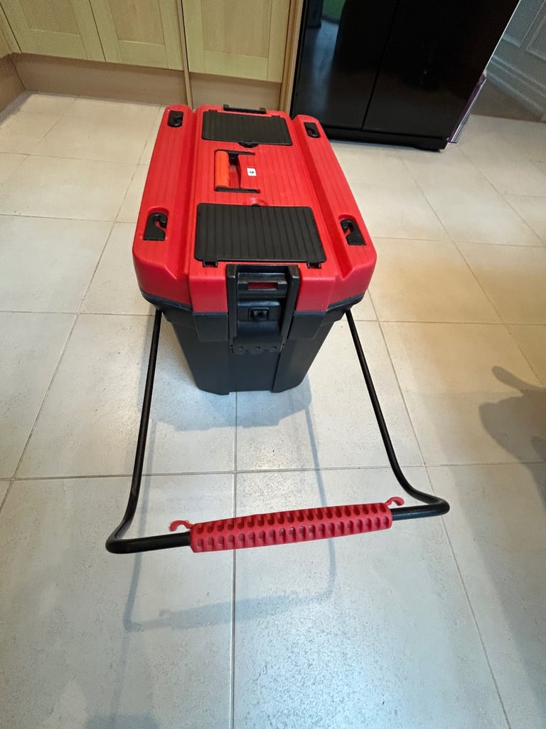 PROFESSIONAL RUBI TILE CUTTERS AND WHEELED TOOL BOX