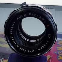 Auto Miranda E 50mm f/1.4 - Vintage Camera Lens