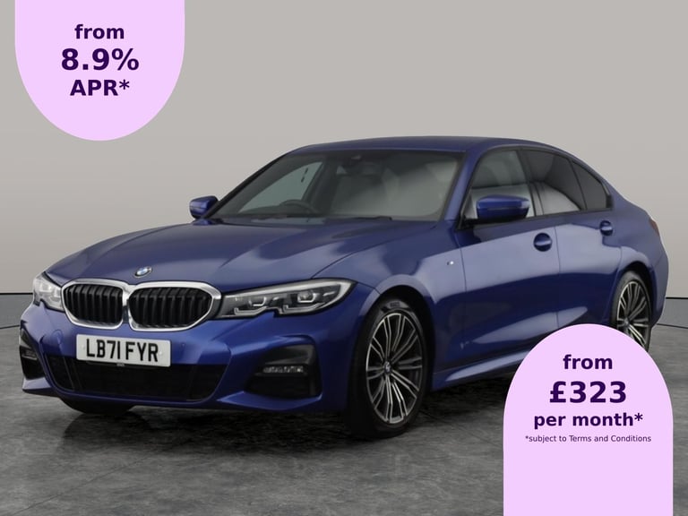 image for 2021 BMW 3 Series 2.0 320i M Sport Saloon 4dr Petrol Auto Euro 6 (s/s) (184 ps) - LEATHER - A Sal...