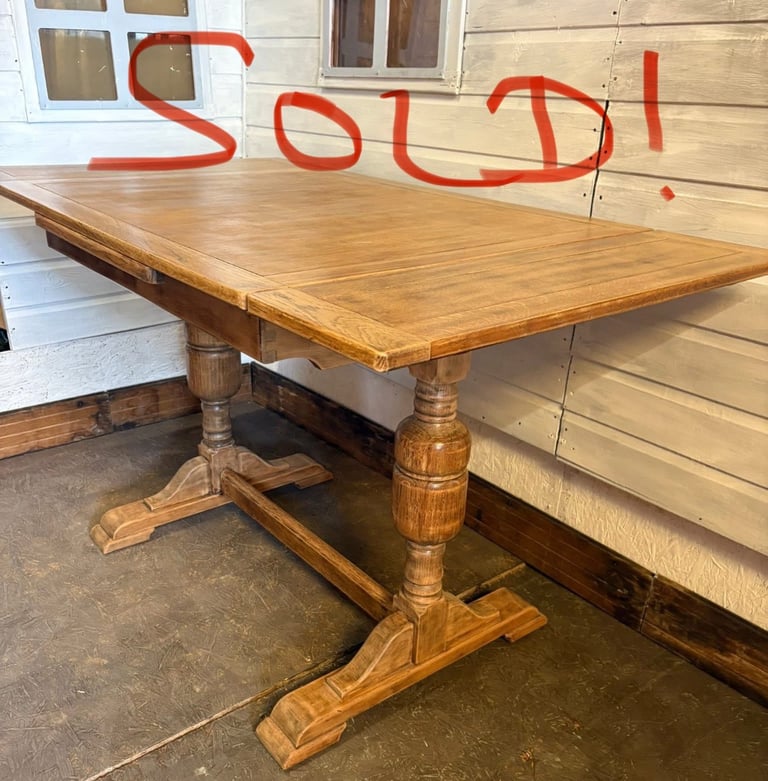 image for Wooden Extending Table. (Sold)