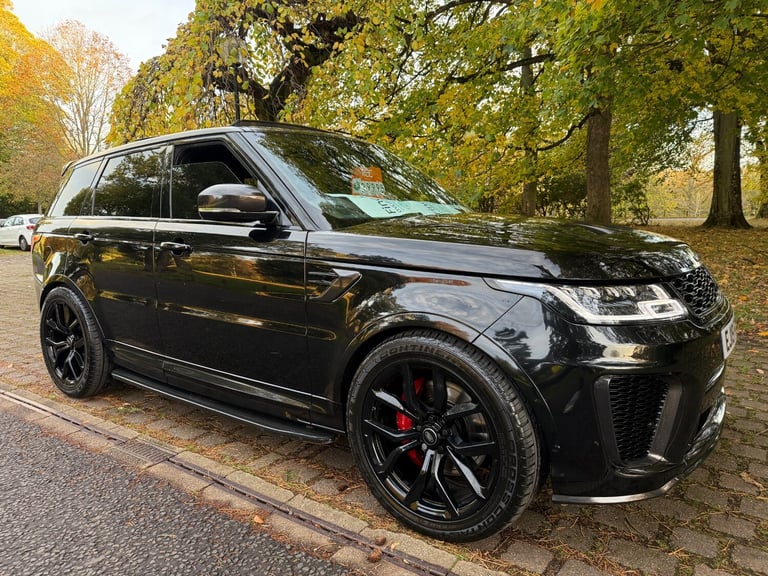 2019 Land Rover Range Rover Sport 5.0 V8 S/C 575 SVR 5dr Auto ESTATE Petrol Automatic