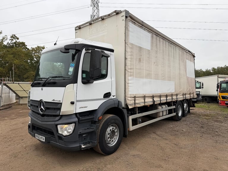 Mercedes-Benz ANTOS [Phone number removed]ton Curtian side truck 6x2 