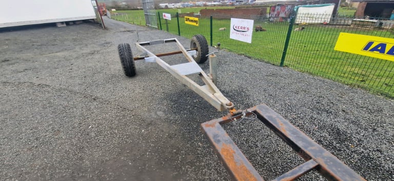 Ex western bowser chassis trailer for tractor 