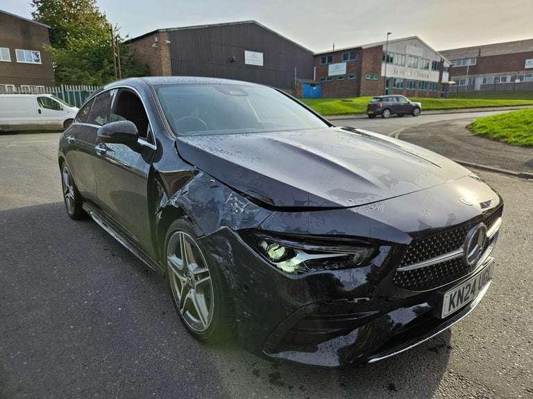 2024 MERCEDES-BENZ CLA CLASS 180 AMG Line Executive 5dr Tip Auto Damaged Salvage