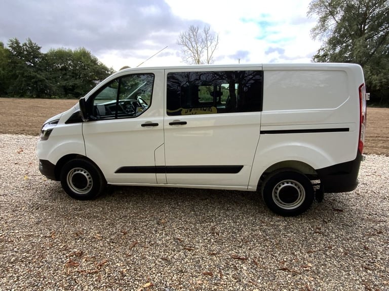 2022 Ford Transit Custom 2.0 300 EcoBlue Leader Crew Van Double Cab 5dr Diesel Manual L1 H1 Euro ...