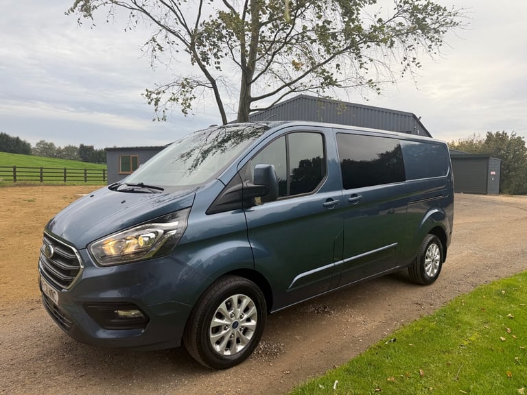 2021 Ford Transit Custom 2.0 EcoBlue 170ps crew cab ***VAT INCLUDED***Limited Van PANEL VAN Diese...