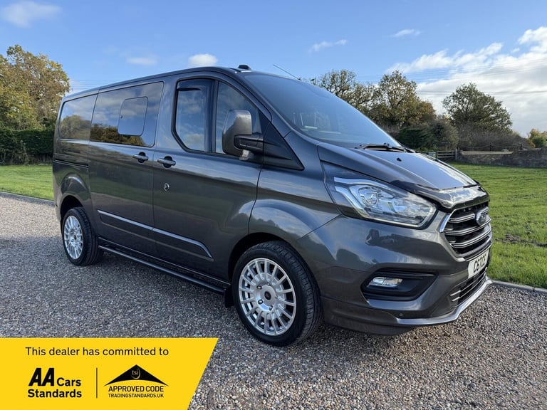 2021 Ford Transit Custom 2.0 320 EcoBlue Limited Crew Van L1 H1 Euro 6 (s/s) 5dr PANEL VAN Diesel...