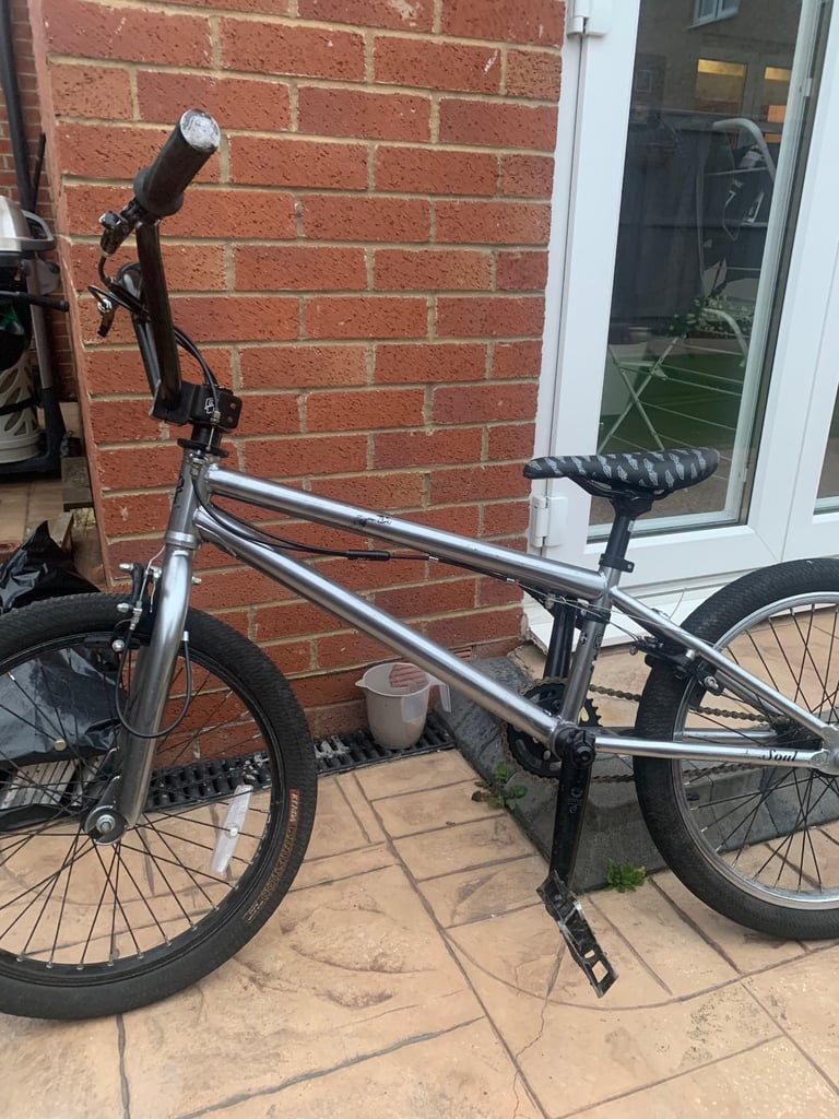 Silver GT BMX
