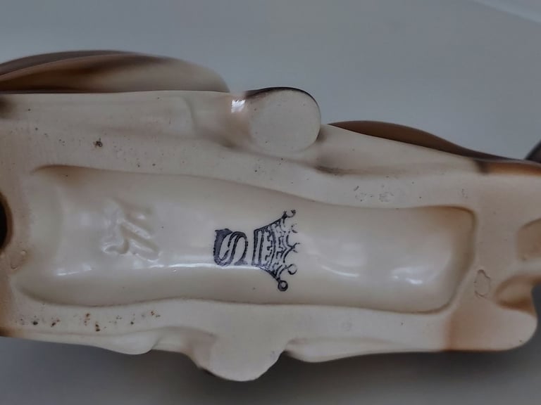 Ceramic Deer Lying Down Ornament