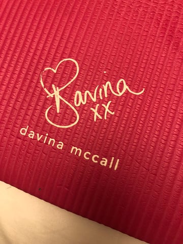 Davina McCall Yoga Mat and Block Set