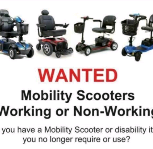 Mobility scooters wanted 